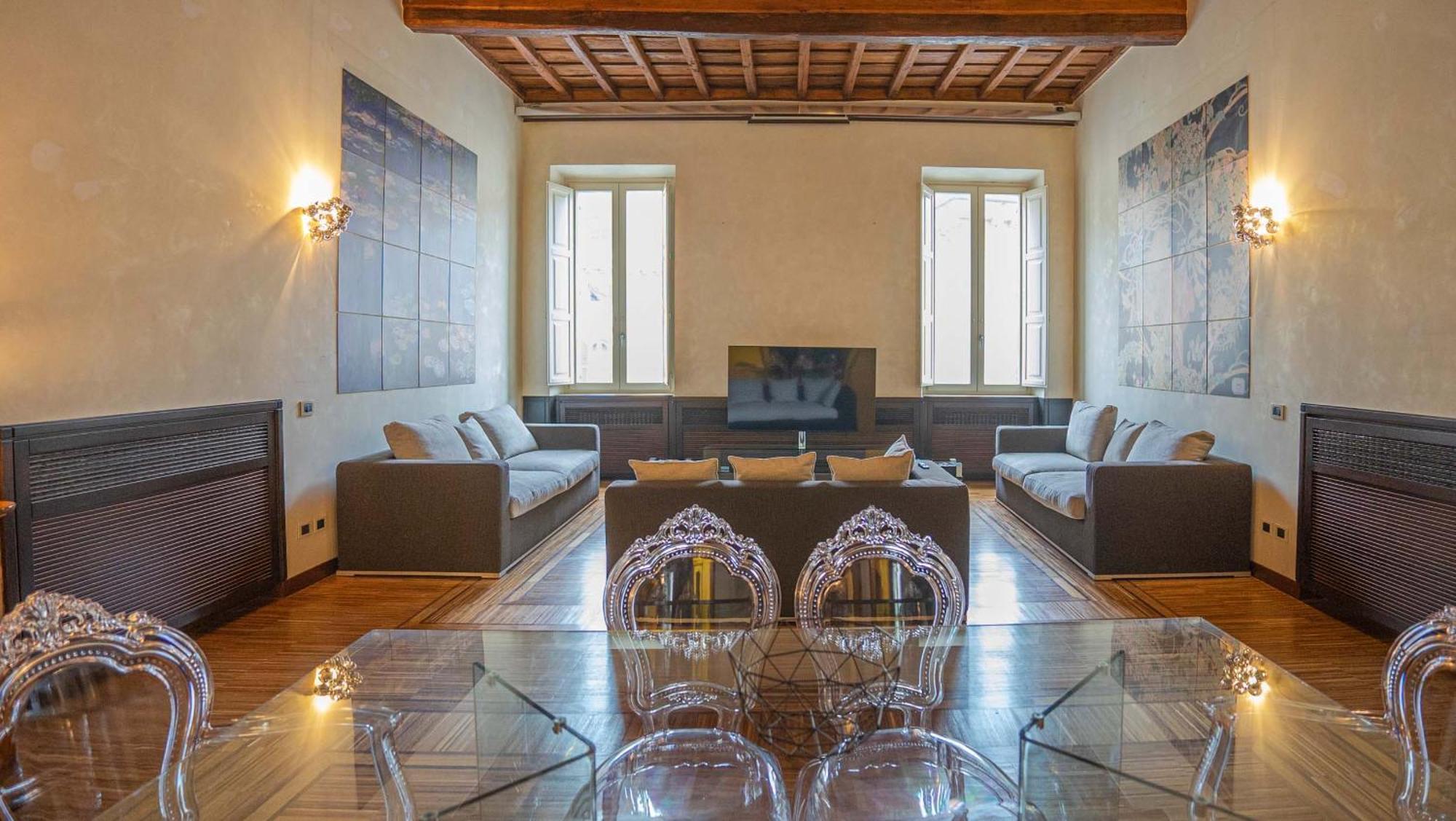 Piazza Venezia Charming Apartments With View Rome Luaran gambar