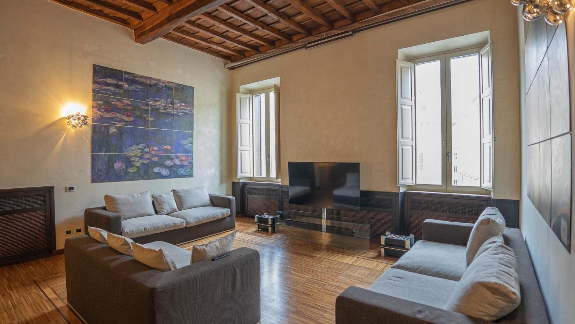 Piazza Venezia Charming Apartments With View Rome Luaran gambar