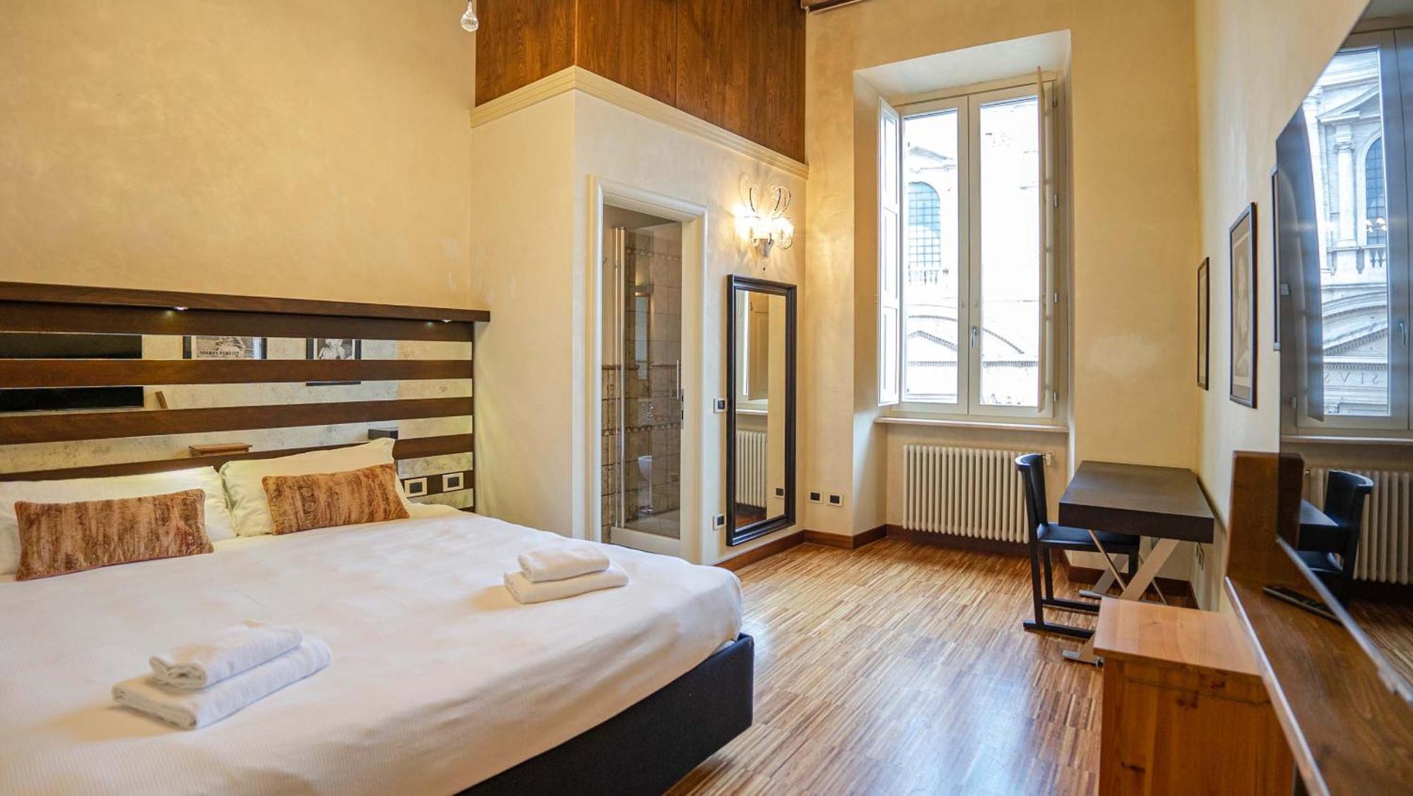 Piazza Venezia Charming Apartments With View Rome Luaran gambar