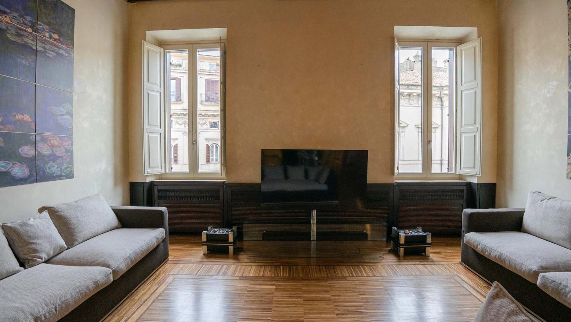 Piazza Venezia Charming Apartments With View Rome Luaran gambar
